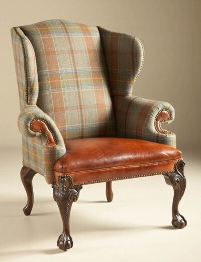 So love the English style fabrication of this chair..: