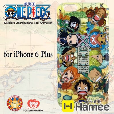 花花手里拿的，现货正版东映ONEPIECE海贼王iphone6-PLUS手机壳硬壳