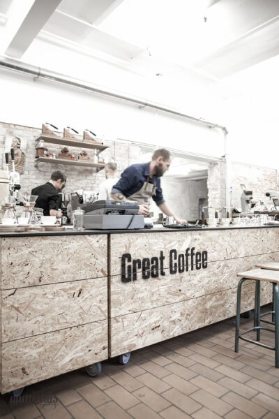 商城店系列GREAT COFFEE咖啡店设计 | shanmudesign.taobao.com