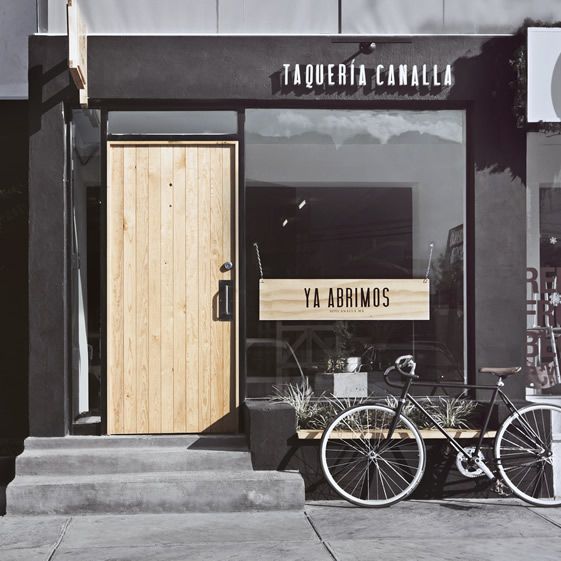 街边店系列TAQUERIA CANALLA餐饮店设计 | shanmudesign.taobao.com