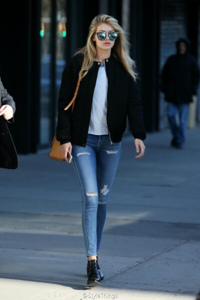 #streetstyle# Gigi Hadid