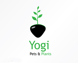 宠物和植物_logo设计分享 - logo园