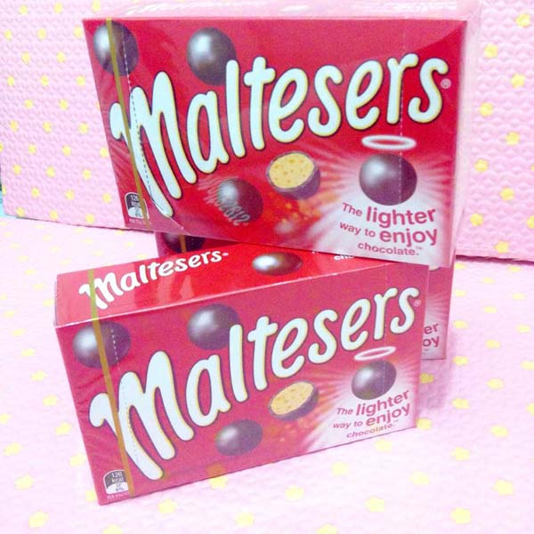 进口零食 Maltesers澳大利亚麦提沙牛奶巧克力 牛奶朱古力 90g/盒