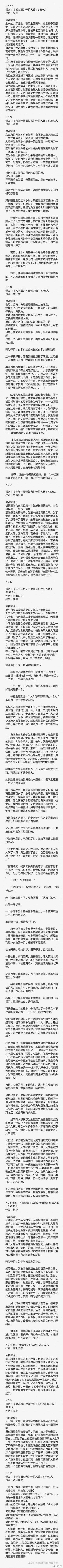 史上评分最高的100部言情小说，一定有你喜欢的。