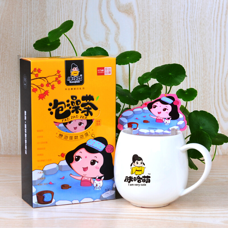 朕略萌的唐小妃喜欢泡澡，所以这款泡澡茶就出来了！原创礼品棒棒哒