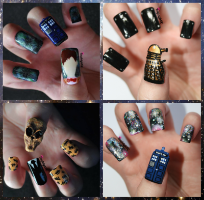 Doctor Who Nail Art Collection by KayleighOC