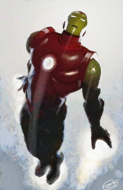 Ironman Illustration by Daniel Murray数字艺术插画作品欣赏