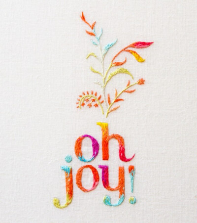 Studio MaricorMaricar - oh joy embroidered logo