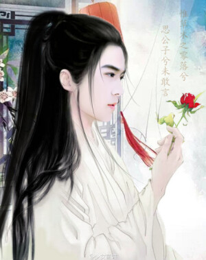 置顶                                     #易烊千玺版少年屈原#  【惟草木之零落兮，思公子兮之不敢言】 终于等到你，少年屈原你好 @TFBOYS-易烊千玺  @电视剧思美人 O网页链接