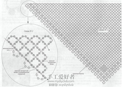 很簡單的網(wǎng)狀編織 但是組合起來卻如此漂亮 分享給大家囉 有人說一整片串起來帶在脖子上好像會很重 但是他是網(wǎng)狀分散 我個人覺得應(yīng)該可以試試 另外補上幾各顏色的變化領(lǐng)巾