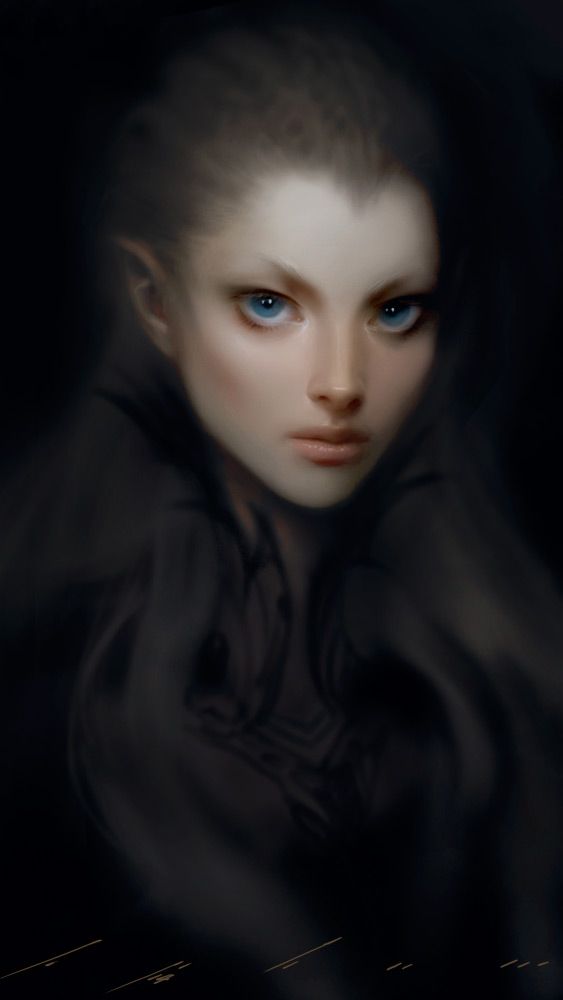 Pale Elf by thienbao | NOT OUR ART - Please click artwork for source | WRITING INSPIRATION for Dungeons and Dragons DND Pathfinder PFRPG Warhammer 40k Star Wars Shadowrun Call of Cthulhu and other d20 roleplaying fantasy science fiction scifi horror location equipment monster character game design | Create your own RPG Books w/ www.rpgbard.com: