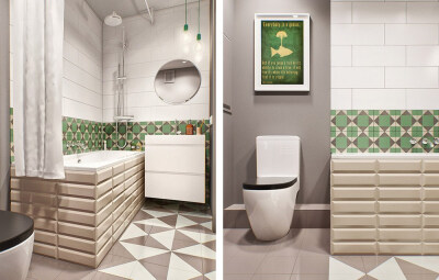 40平米的简约清新风