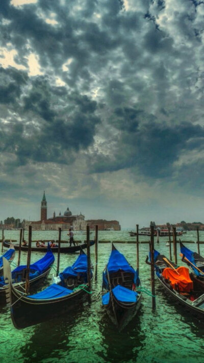 威尼斯的碧海蓝天