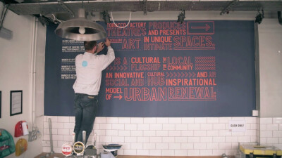 一个标识系统从最初规划到最后安装的过程