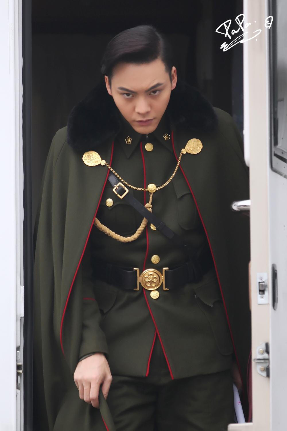 老九门探班 军装佛爷