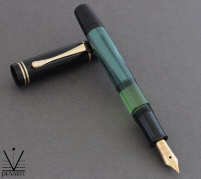 Pelikan 100N in Green Marbled, ca. 1938 | Penarte - Fine Vintage Pens: