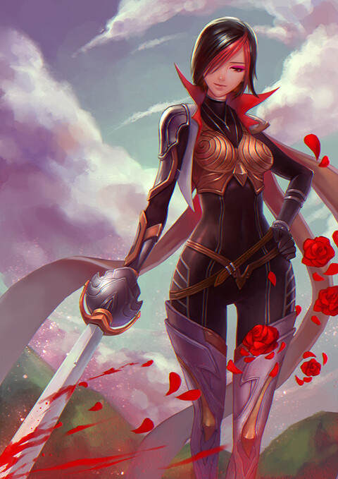 英雄联盟之女英雄特辑 二次元 pixiv 插画 p站 美少女 少女 萌 手绘 绘画 唯美 英雄联盟 色彩 插图 人物 同人 头像 封面 【pixiv收图】