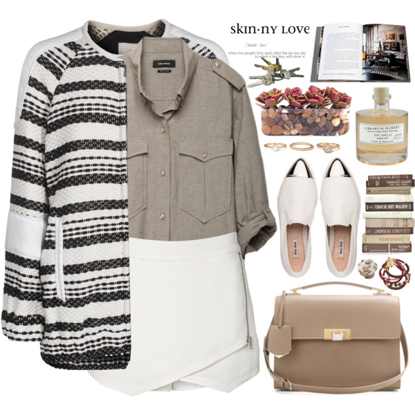 #personalstyle #beoriginal #shirt #miumiu #stripes #WorkWear #balenciaga #iro #isabelmarant @polyvore @polyvore-editorial NEW CONTEST -&amp;gt; SUEDE http://www.polyvore.com/suede/contest.show?id=592485