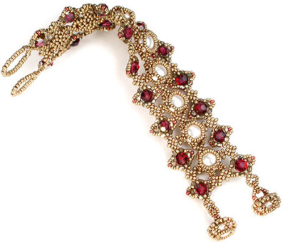 Renaissance Lace Bracelet ©2014 by Cynthia Rutledge