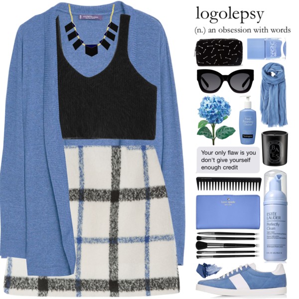 Date: 01/24/16 Time: 9:52 PM Song: N/A Color Scheme: Black/Blue @polyvore @polyvore-editorial sarah #shardsoflightfashionx