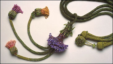 Monet Garden Necklace ©2000 by Cynthia Rutledge