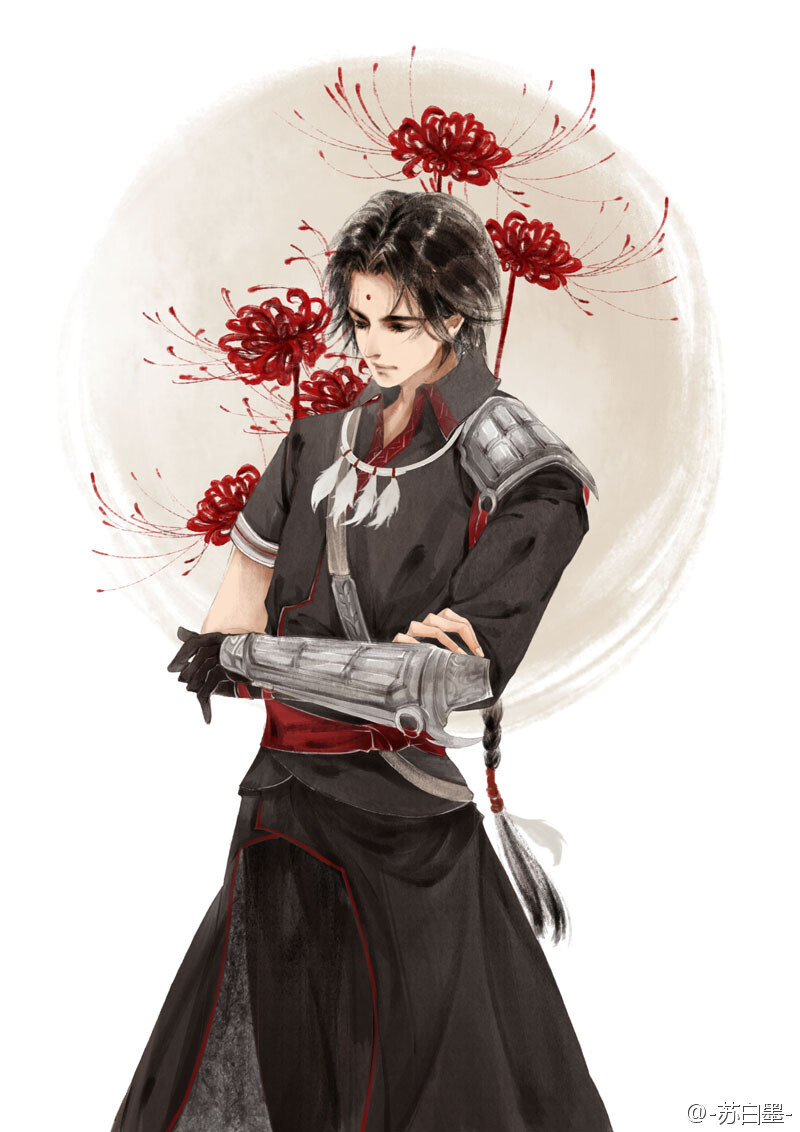 古剑奇谭一百里屠苏绘师苏白墨