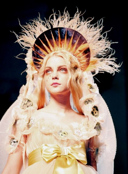 Jessica Stam @ Jean Paul Gaultier Haute Couture Spring/Summer 2007 “Les Vierges”