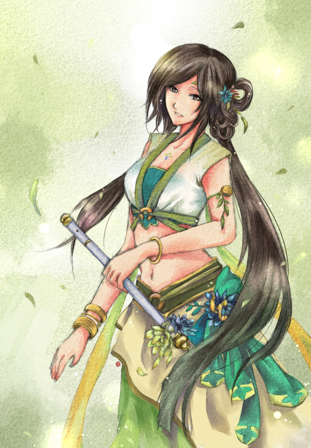 古剑奇谭二阿阮绘师阿悠摔入坑