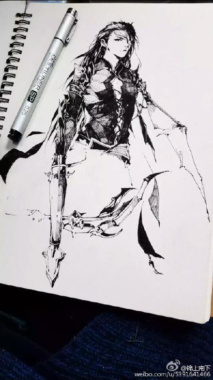 #剑网3##唐门#给一个撒比画的定国唐大炮本来想撸明唐然当时么网喵哥又没有一套衣服会画……