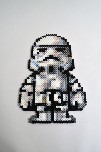 Storm trooper perler sprite