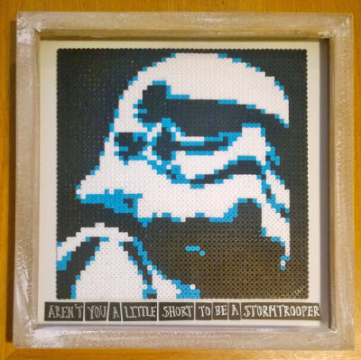 Storm Trooper in 12 inch Box Frame