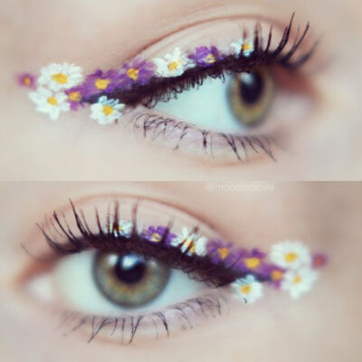 flower eyes