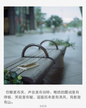 我以为除了你，我喝什么都喝不醉。可好像世间万物又都掺着你，我呼吸会醉，沉默也醉。