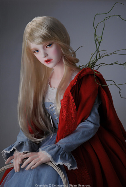 trinity doll #bjd# 红帽 Don't leave me alone, Elysia~ Deep wood make my heart beat so fast