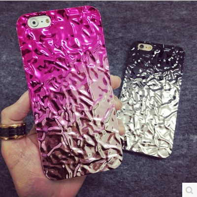 marc Jacobs锡箔纸金属质感iPhone6plus手机壳 iphone6锡纸手机套