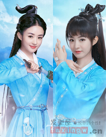 《诛仙》碧瑶太美 小花旦赵丽颖古装造型挨个数