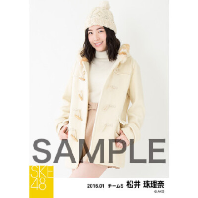 SKE48 2016年1月度個別生写真「冬服」5枚セット 松井珠理奈#松井珠理奈#