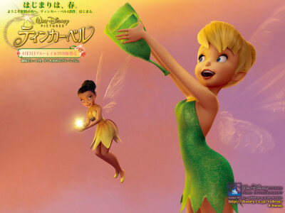 Tinker Bell 奇妙仙子精灵，迪士尼经典卡通人物