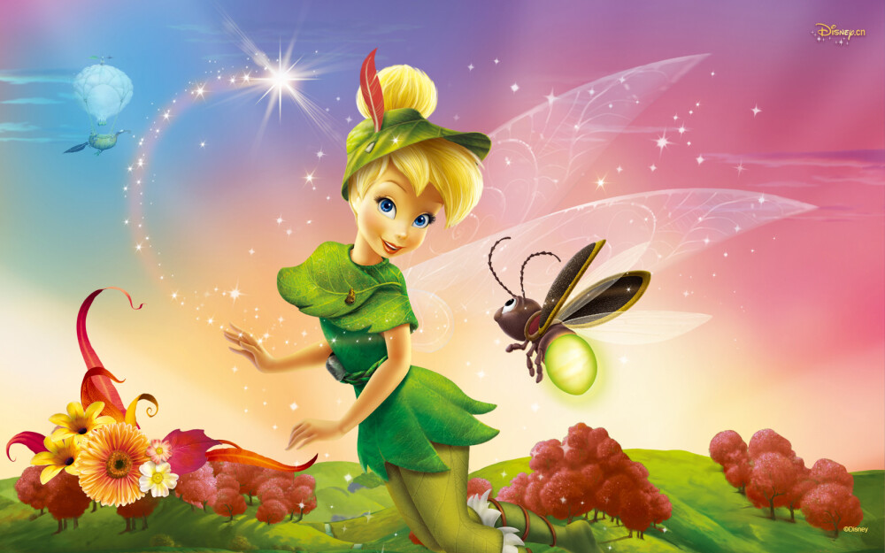 Tinker Bell 奇妙仙子精灵，迪士尼经典卡通人物