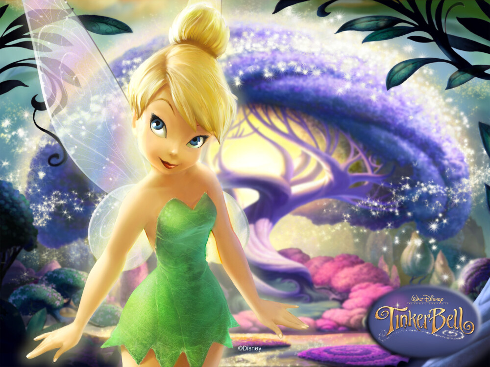 Tinker Bell 奇妙仙子精灵，迪士尼经典卡通人物