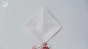 立体雪花窗花折纸～，漂亮极了，转给手工控~(转)