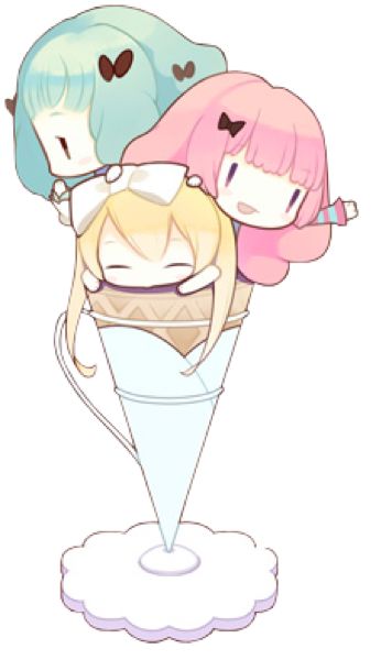 Vocaloid Milkshake Miku Hatsune Luka Megurine Rin Kagamine