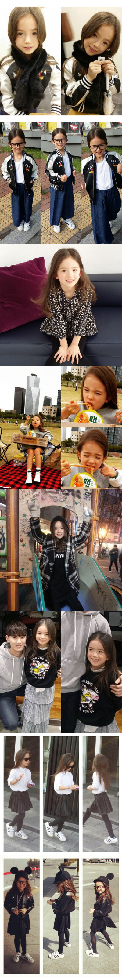 louietucker / Kids model / KoreanBritish / seven years old