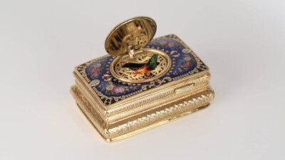 巧夺天工的西洋古董音乐箱