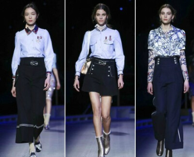 Tommy Hilfiger FW 2016｜复古怀旧的海军风，浪漫又别有一番风味！