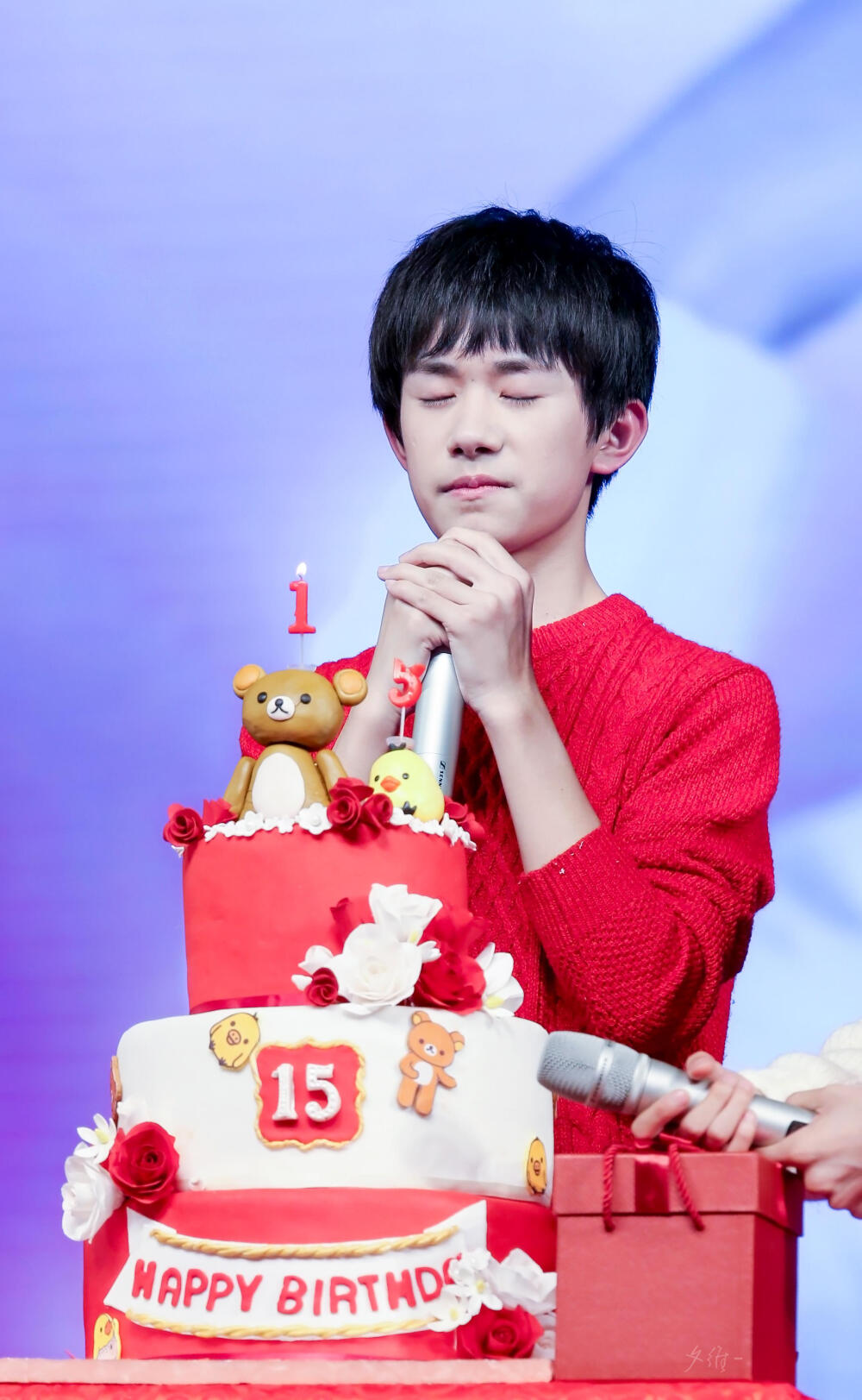 @TFBOYS-易烊千玺 我永远支持你！