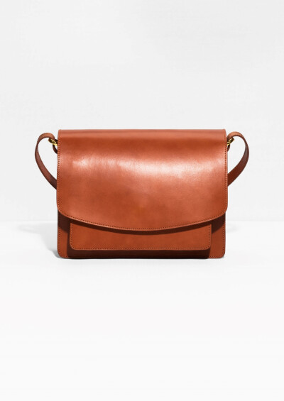 &amp;amp; Other Stories | Saddle Stitch Leather Shoulder Bag