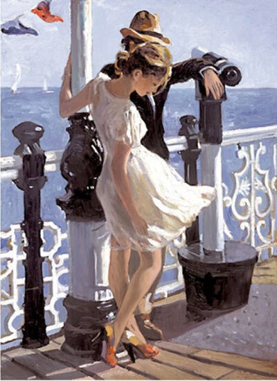 Sherree Valentine-Daines 1956 | British impressionist painter: