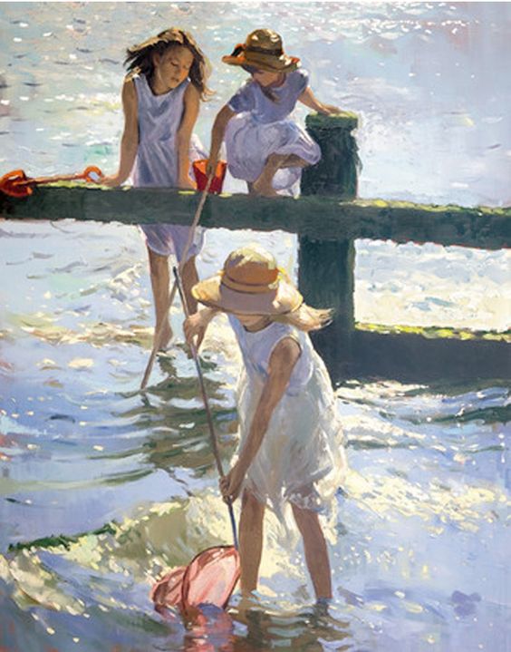 Sherree Valentine-Daines 1956 | British impressionist painter: