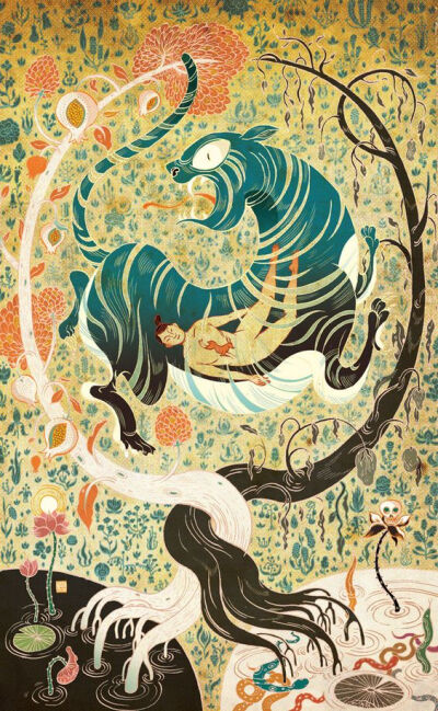 来自中国香港的插画家Victo Ngai（Ngai Chuen Ching）绘画作品一组 | /www.victo-ngai.com/